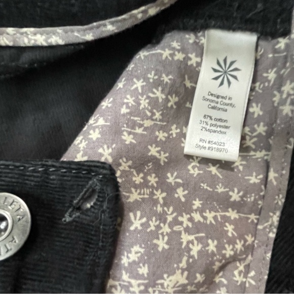 Athleta black corduroy skirt size 10 NWOT - Picture 9 of 12